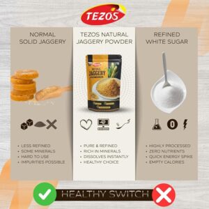 tezos natural jaggery powder